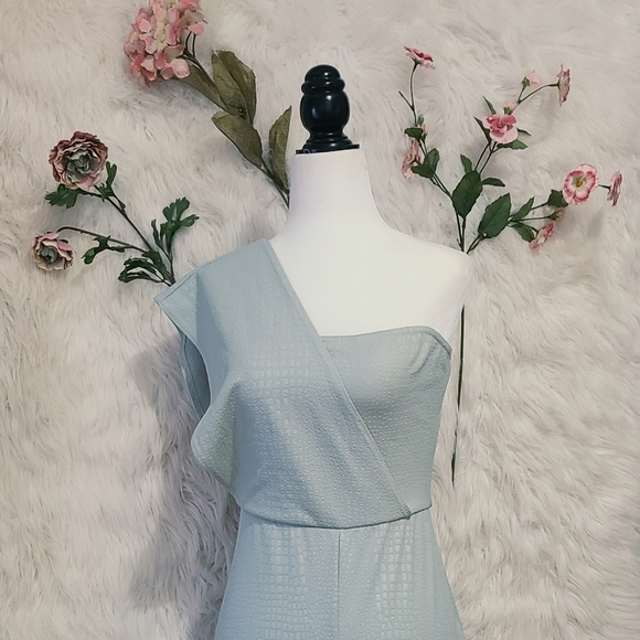 Pretty little things baby blue jumpsuit - Picture 2 of 5